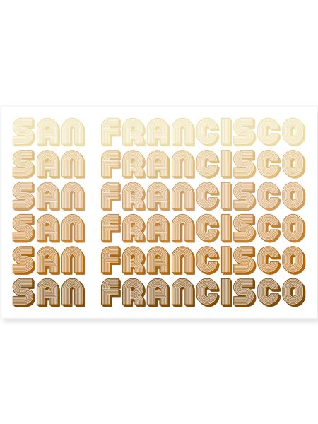 San Francisco Gradient Repeats