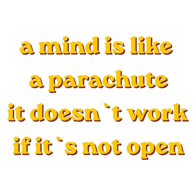 Parachute Mindset Zitat