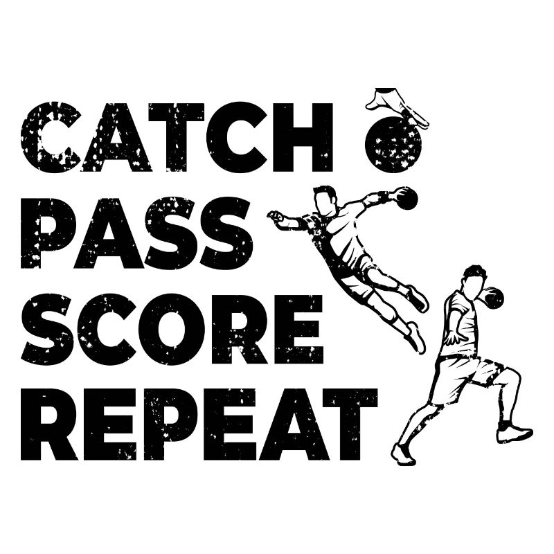 Attraper, passer, marquer, répéter