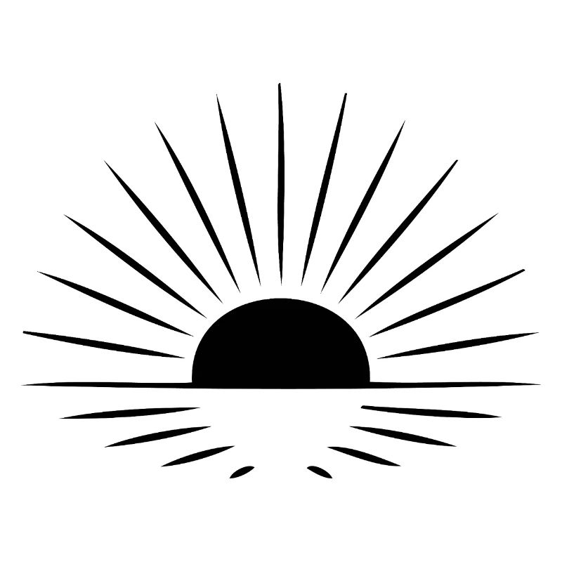 Sun-ray minimalist mindfulness