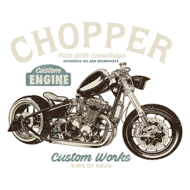 Chopper Custom Engine