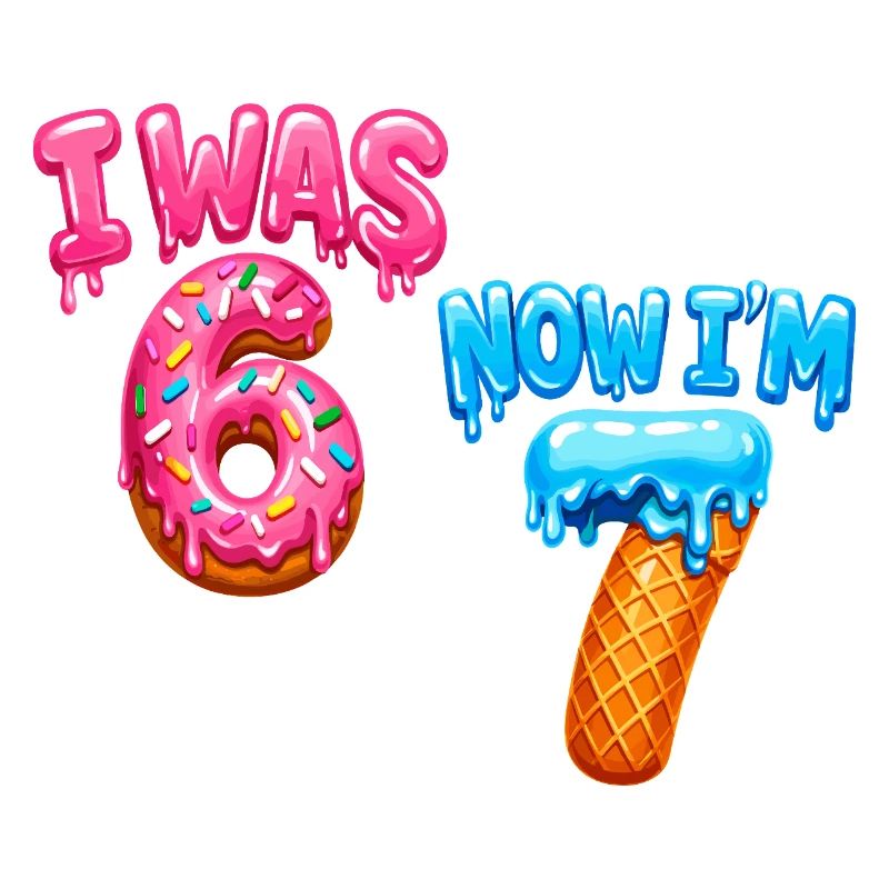 7e anniversaire, garçon de 7 ans, j’avais 6 ans maintenant dans 7 ans