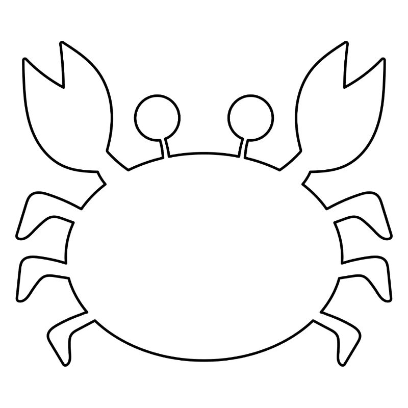 Krabbenumriss