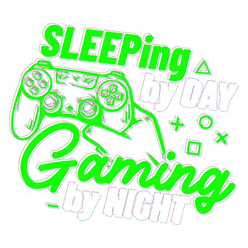 Sleeping By Day Gaming By Night
