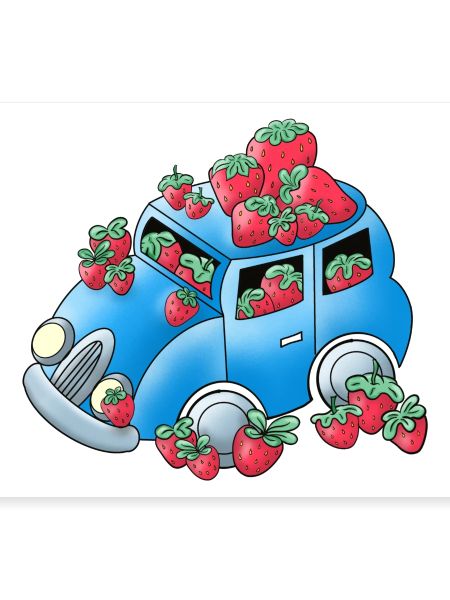 Erdbeermobil