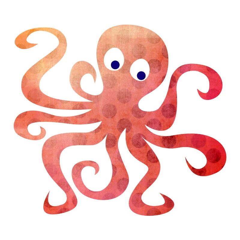 Octopus Dots Squid Tentacle Comic