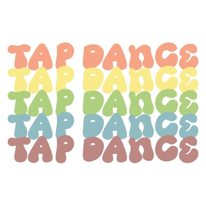 Regenbogen Tapdance Muster