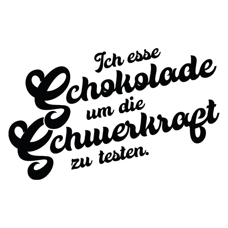 Test de gravité au chocolat