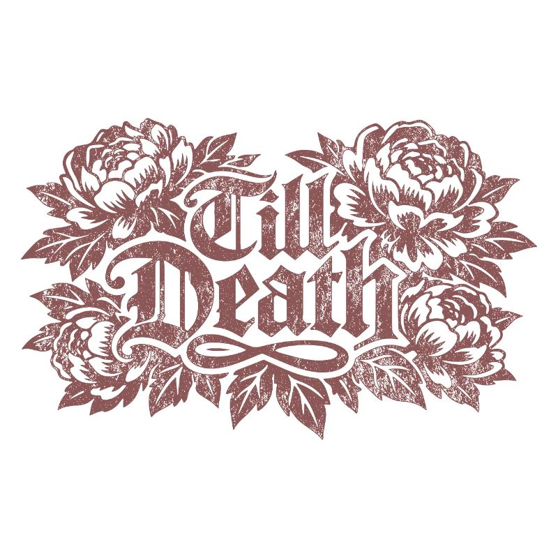 Jusqu’à la mort florale gothique | La Saint-Valentin