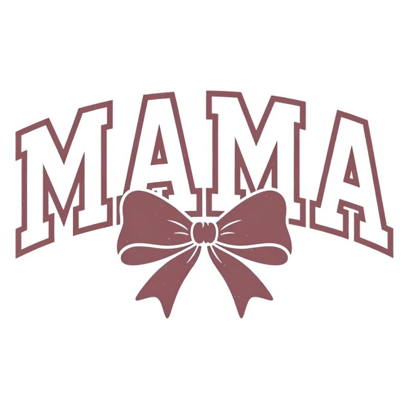 Mama Statement – Élégant design de nœud Mama