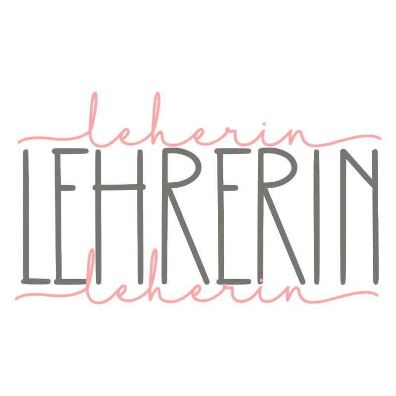 Lehrerin Geschenk Schule Lehrer Beruf