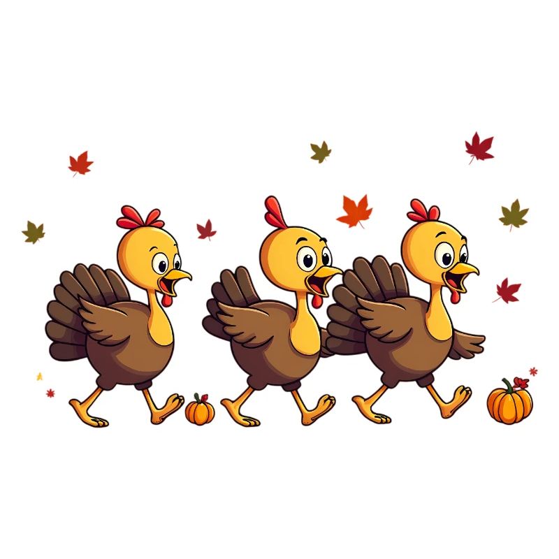 Bébé dinde de Thanksgiving
