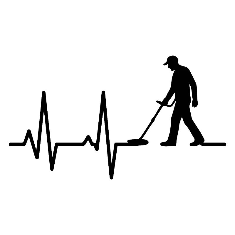 Herzschlag-oder-Metall-Detektions-Enthusiast