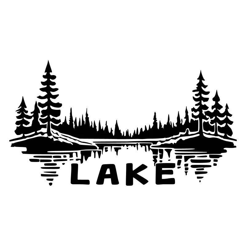 Reflet du lac [Noir]