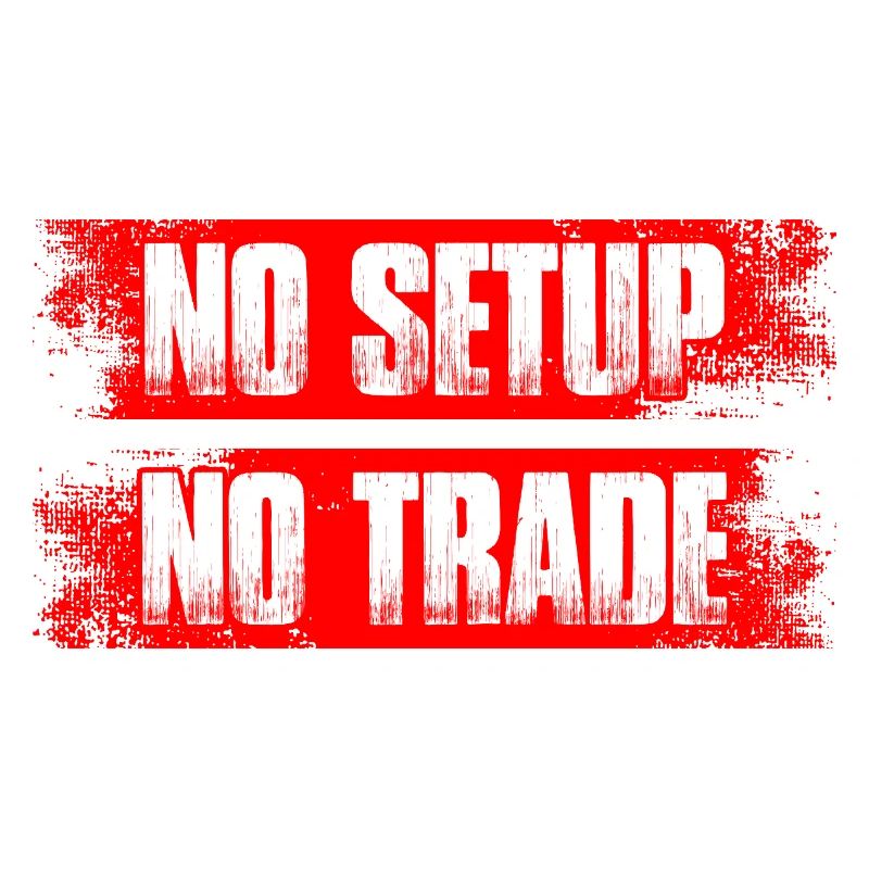 Pas de configuration, pas de commerce, Trader de la Bourse