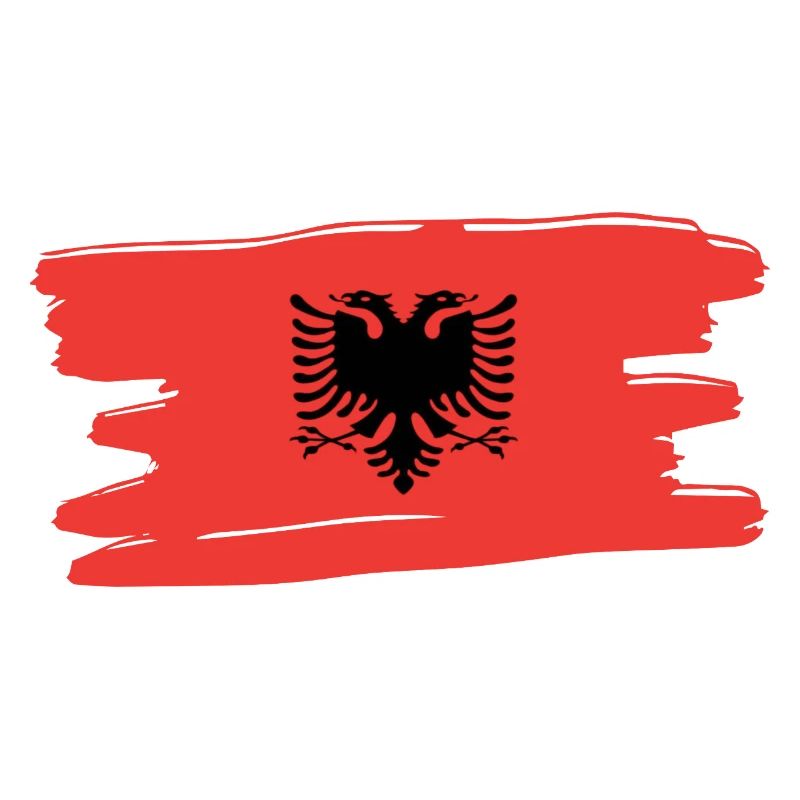 Albanais drapeau albanais, drapeau