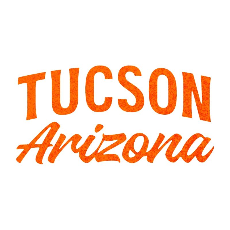Tucson, Arizona Script Rétro
