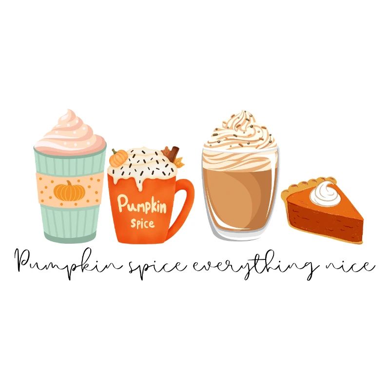 ☕ Pumpkin Spice Everything Nice 🎃