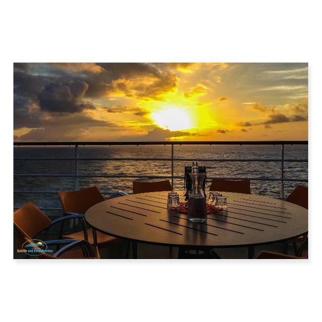 SuK Bild - Dinner with a View auf Kreuzfahrtschiff
