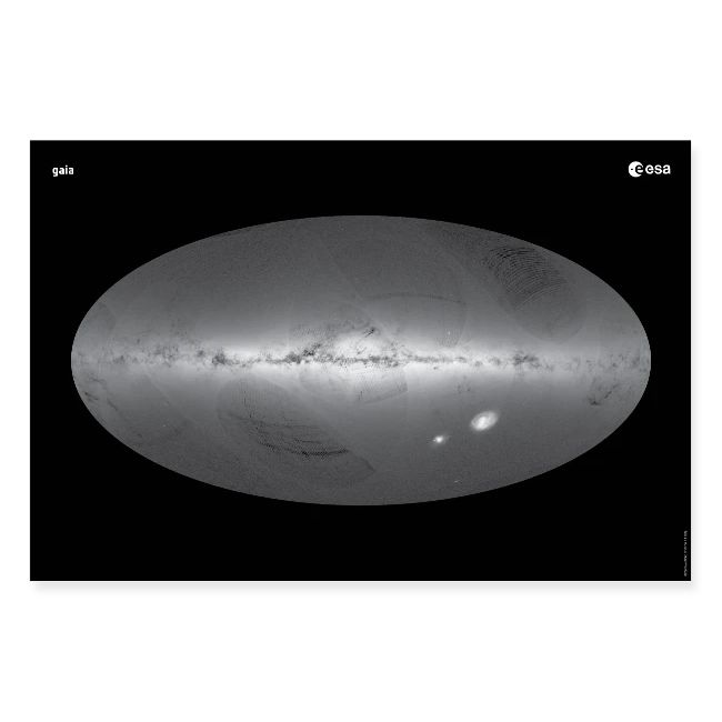 Gaia - Density of stars