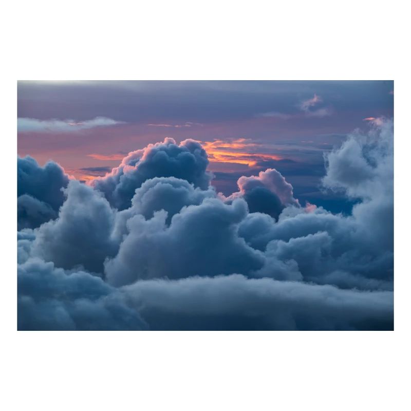 Cloudscape in sunset
