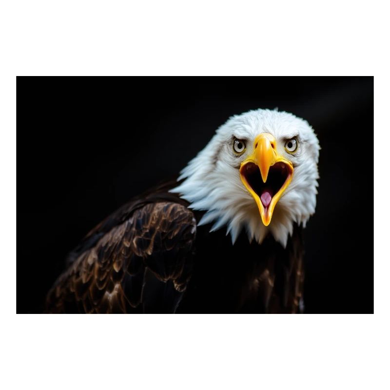 Angry Eagle Look