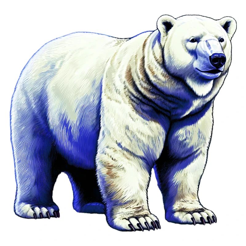 Ours polaire blanc