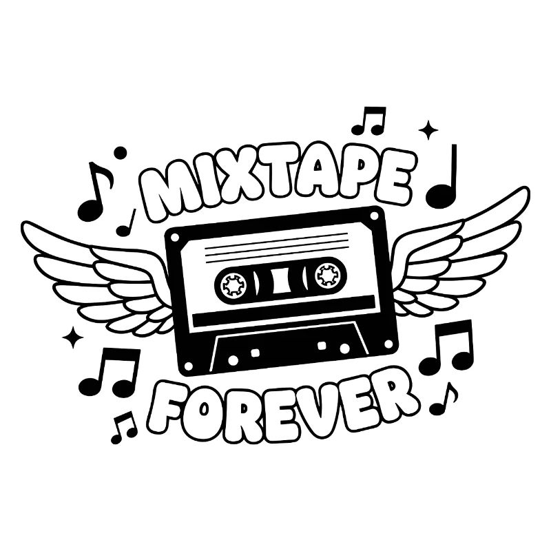Mixtape Forever Wing Cassette