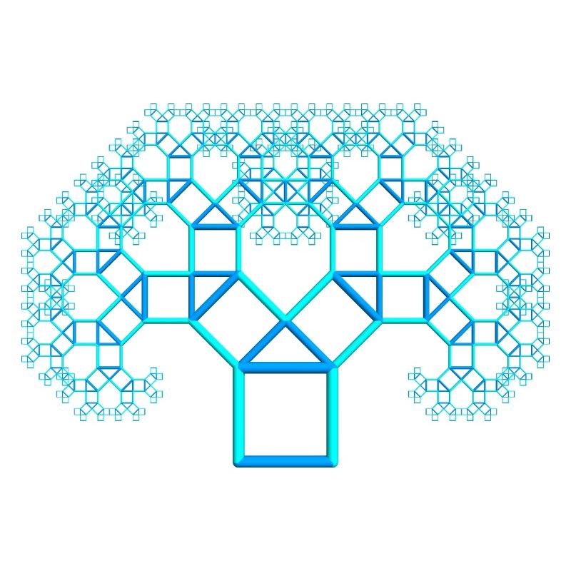 pythagoras tree