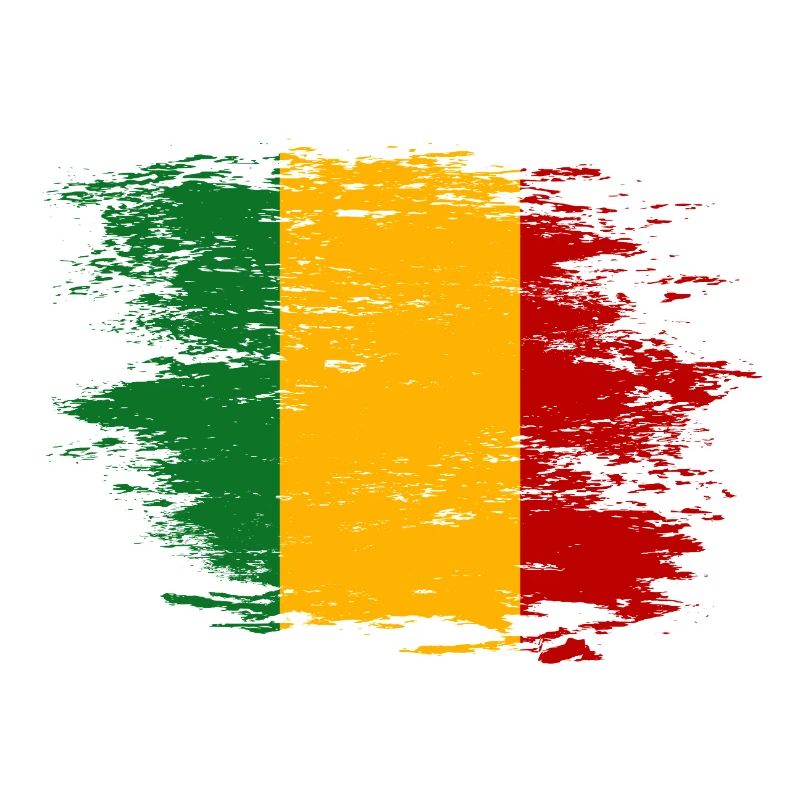Drapeau du Mali utilisé
