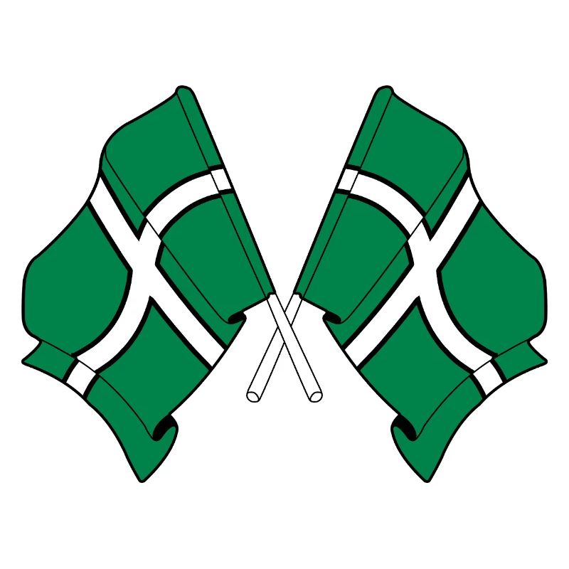 Devon Crossed Flags