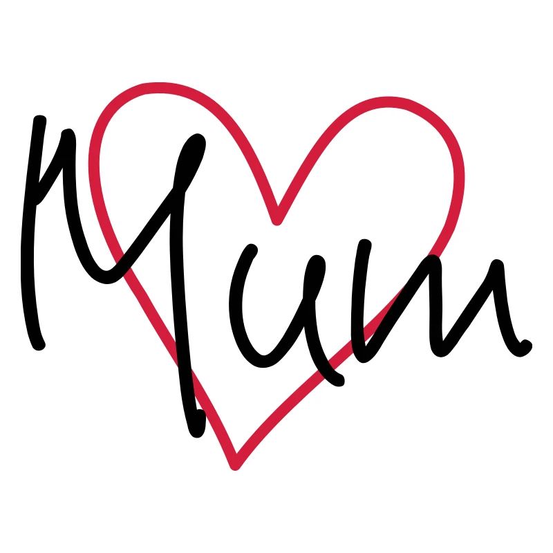 Mum Herz Liebe Geschenk Muttertag Geburtstag