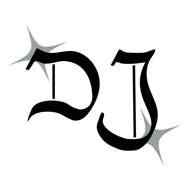 DJ monogram