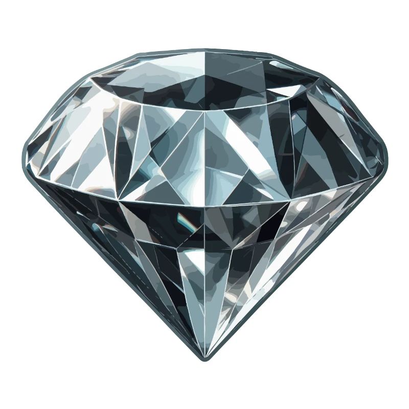 Pierre précieuse de diamant