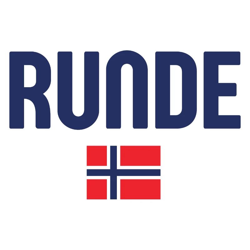 Drapeau de la Norvège de Runde