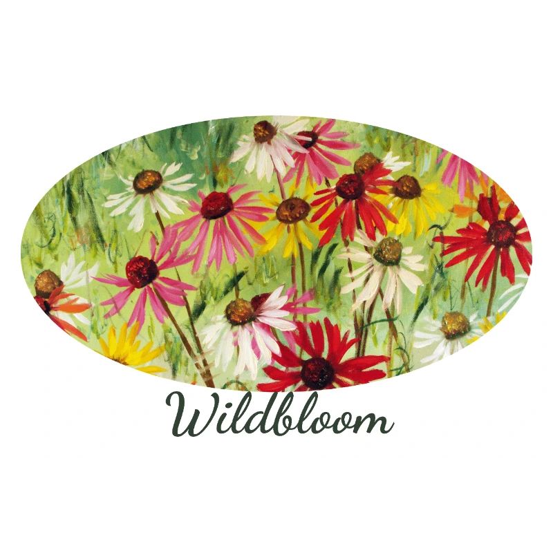 Wildbloom - Colorful Echinacea Meadow Fragment