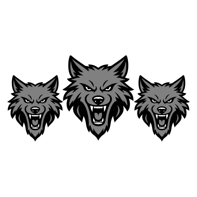 Meute d’équipe de loups