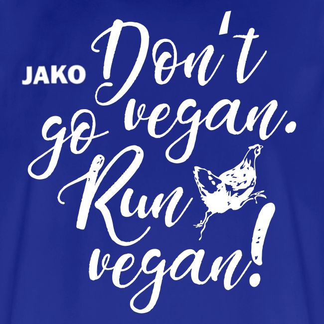 Run vegan!