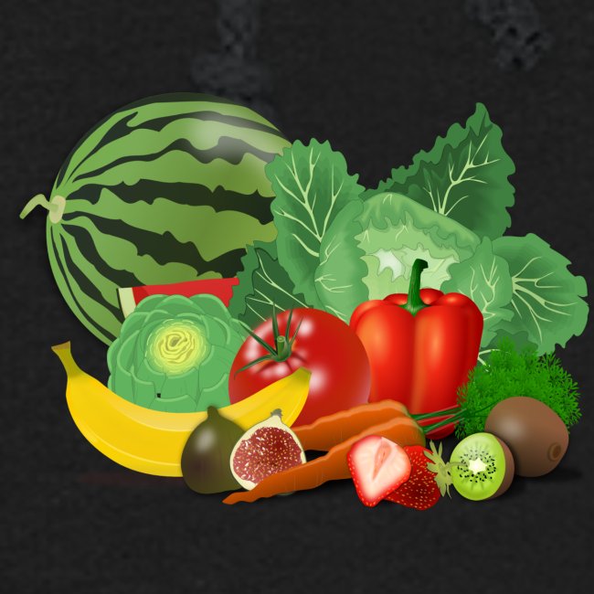 Vegetarian or vegetables lover? Print Design