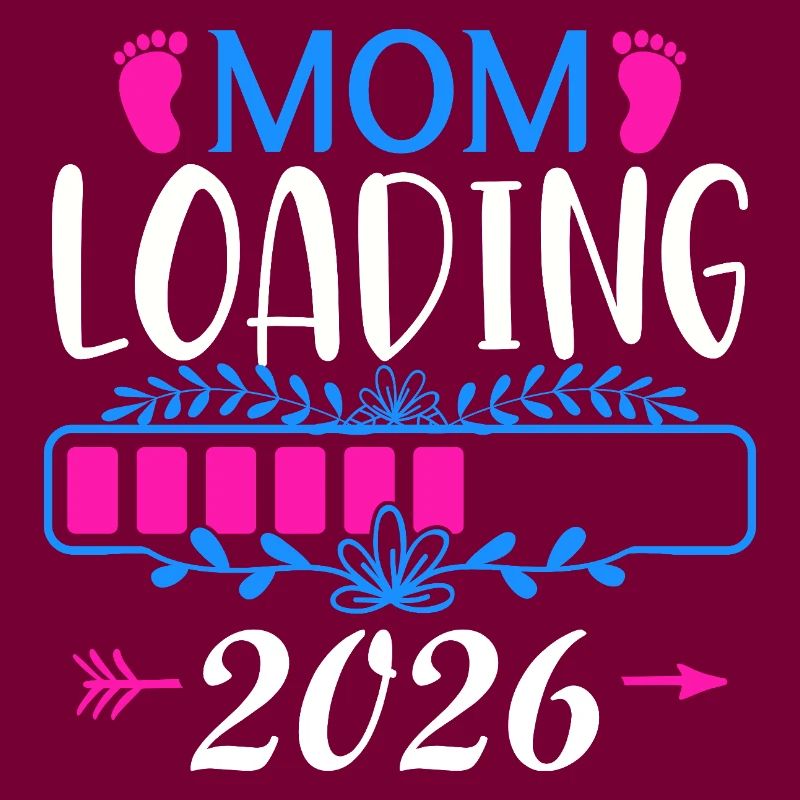 Mom Loading Annonce de grossesse 2026
