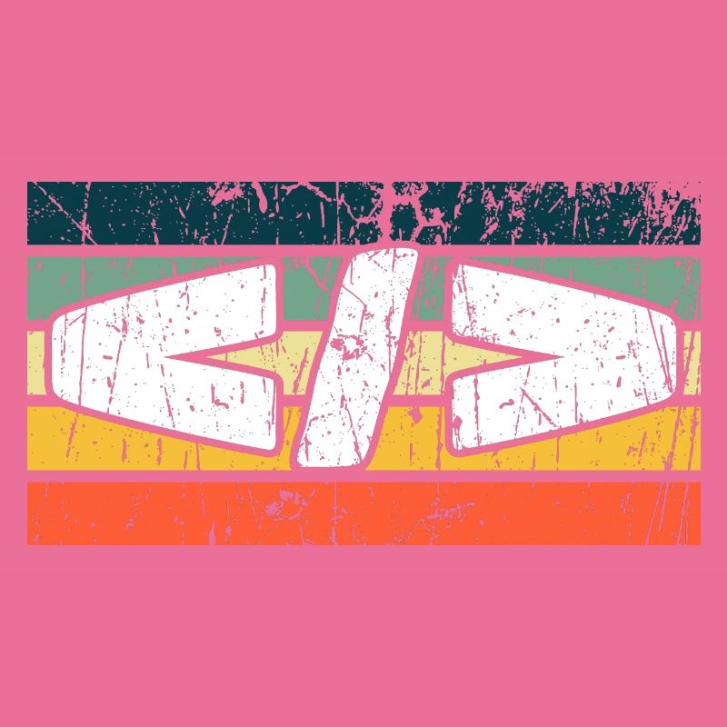 Retro Web Developer Programmer Coding