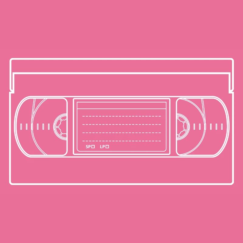 Videocassette VHS Retro Gift