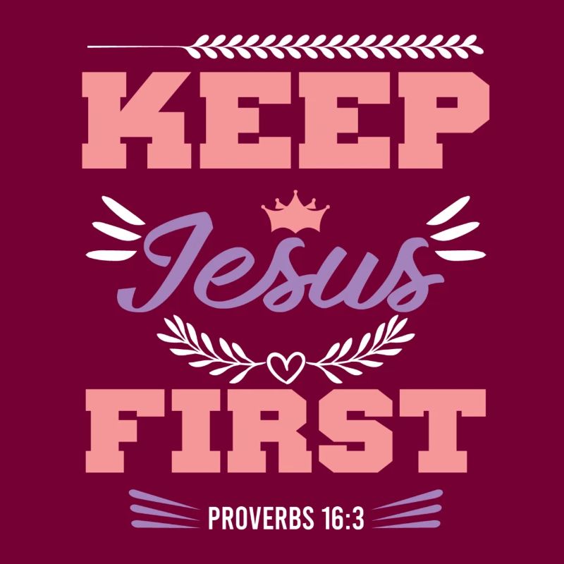 jesus first bibelvers spruch