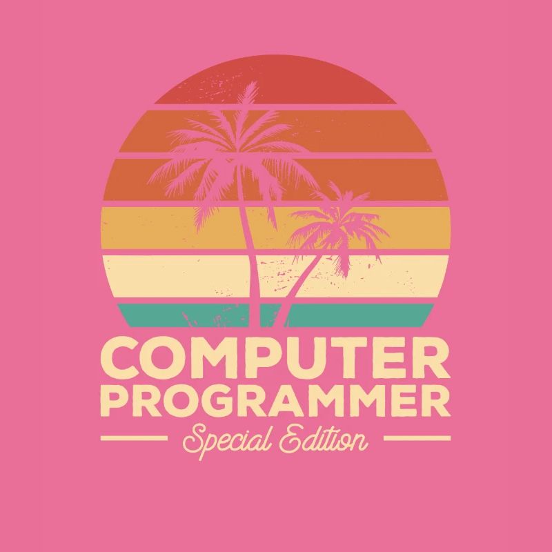 Retro Computerprogrammierer Sonderedition