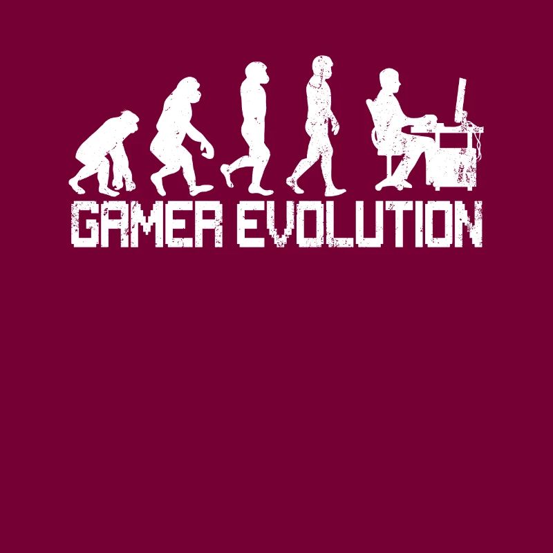 Gamer Evolution Funny Funny