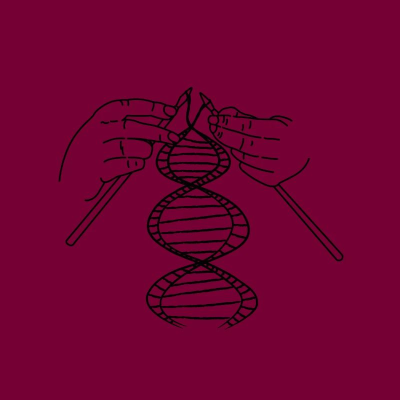Decryption DNA DNA Code Knitting
