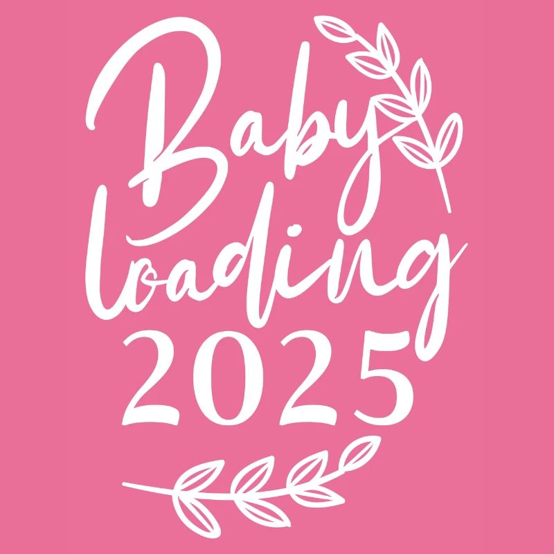 Baby loading 2025, Ich werde 2025 Mutter