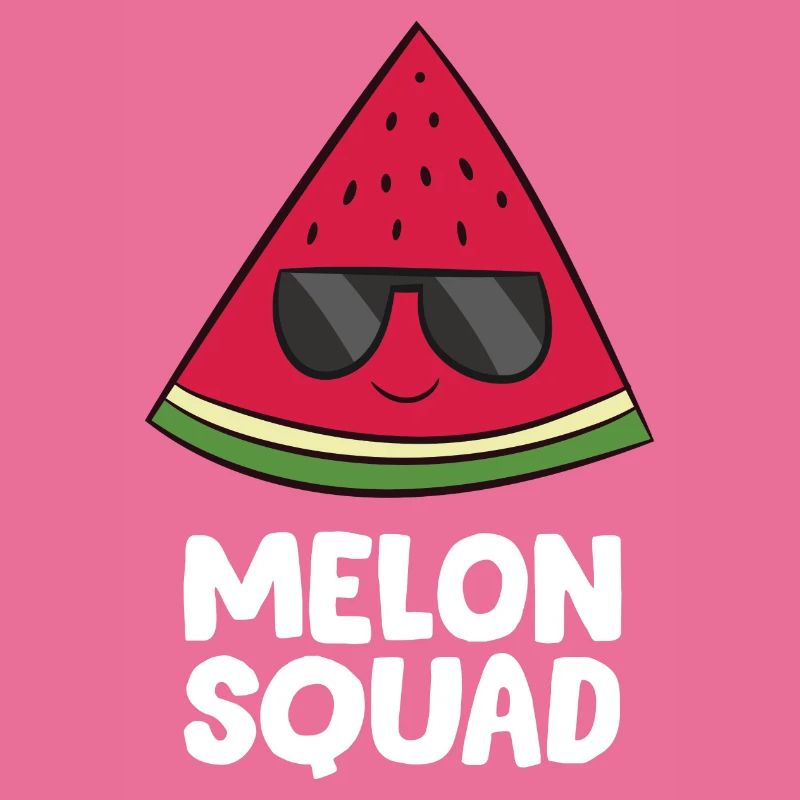 Pastèque - Melon Squad avec des lunettes de soleil