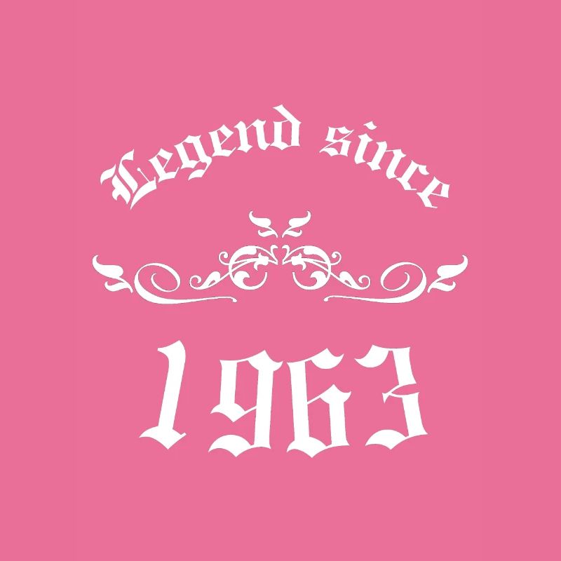 Legend since 1963 Geburtstag