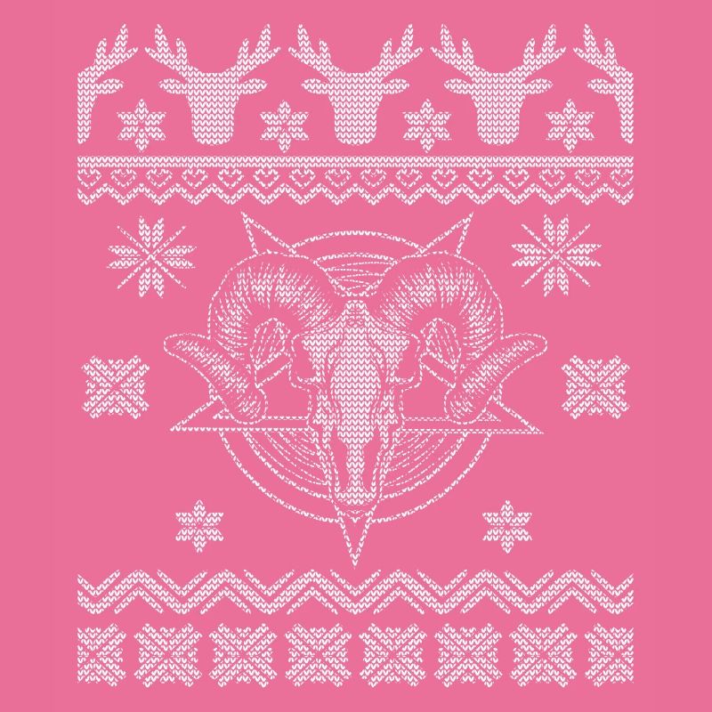 Satan Baphomet Ugly christmas occulte Noël